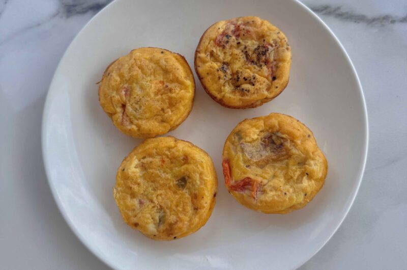 Roasted Tomato And Bacon Egg Bites